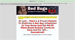 Desktop Screenshot of bedbugssite.com