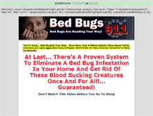 Tablet Screenshot of bedbugssite.com